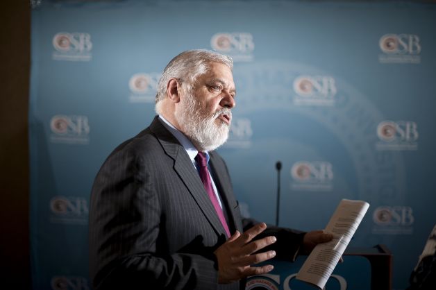 Rafael Moure-Eraso, head of the U.S. Chemical Safety Board, has clashed with board members over an overhaul of oil refinery inspections. Photo: Noah Berger, Special To The Chronicle